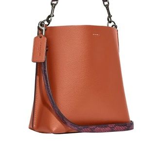 COACH Mollie Sunset Multi Bucket Bag In Signature Canvas CB901. NWOT